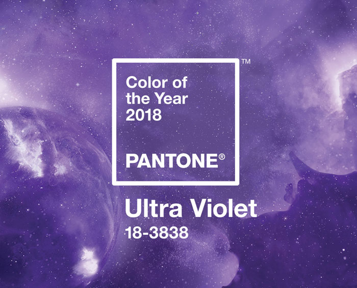 Ultra Violet, color de l'any 2018